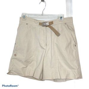 Lauren Ralph Lauren Cream Flat Front Shorts 8
